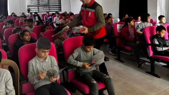 Yenipazar'da öğrencilere su verimliliği anlatıldı