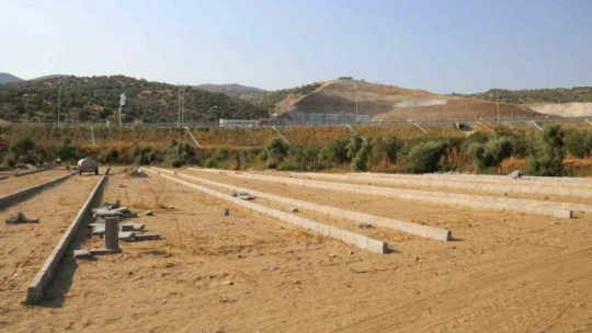 Yenipazar'da yeni mezarlık alanı için çalışmalar sürüyor