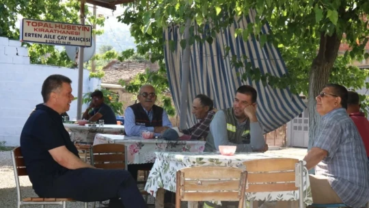 Yenipazar'daki parklar, meydanlar ve cadde güzelleşiyor