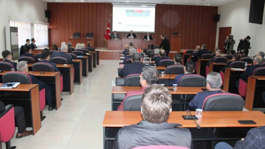Yılın ilk koordinasyon toplantısı yapıldı