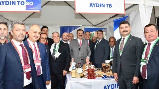 Yöresel ürünler etkinliğinde Aydın rüzgarı esti
