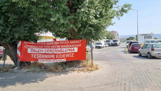 Zeybek Mahallesi'nde asfalt çalışmaları tamamlandı