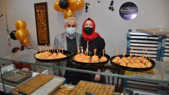 Zeyrekoğlu Baklava, Nazilli'de hizmete açıldı