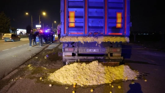Zincirleme trafik kazasına neden olan kamyon şoförü adliyeye sevk edildi