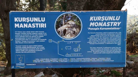 Zirveye gizlenmiş 900 yıllık manastır, doğaseverlerin rotasına girmeye devam ediyor