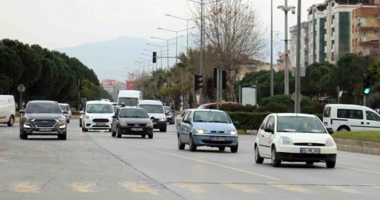 Aydın'da araç sayısı 640 bin oldu