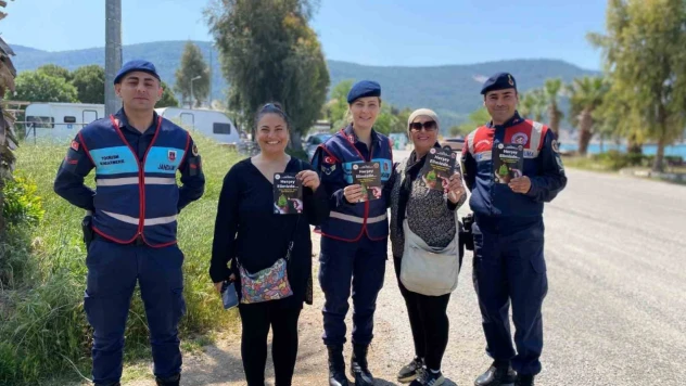 Jandarma 'Her şey elimizde' dedi, vatandaşları bilgilendirdi