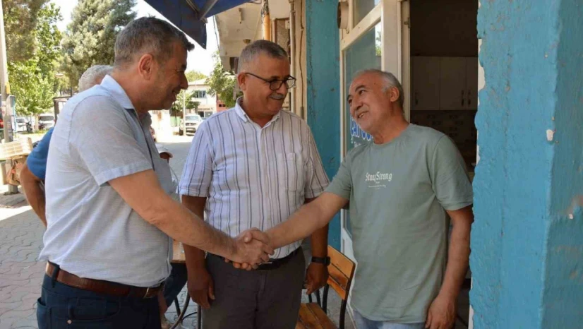 Başkan Künkcü, Germencik esnafıyla bir araya geldi