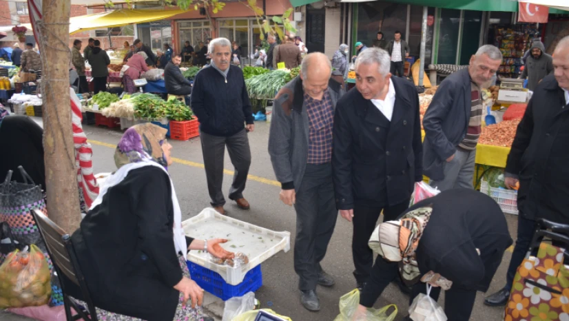 Çankır, Salı Pazarı'nda halkın nabzını tuttu