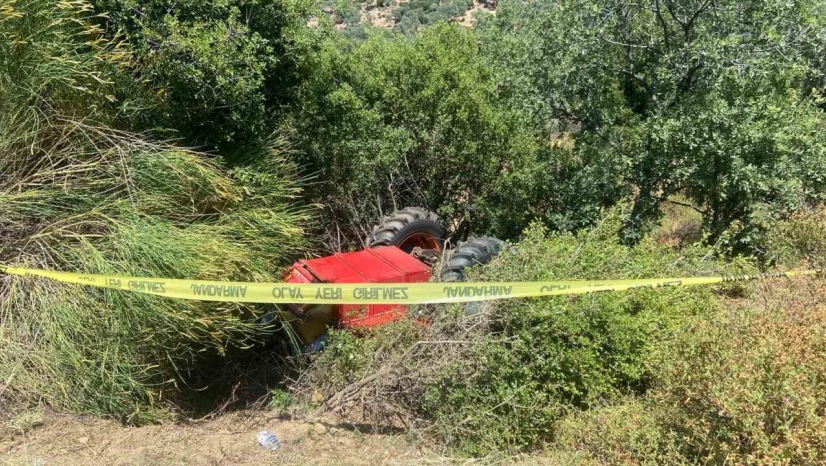 Çine'de traktör kazası: 1 ölü