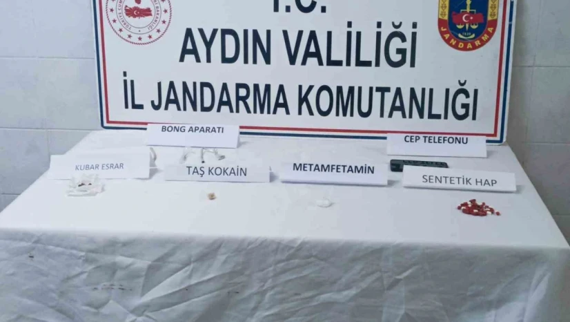 Didim'deki uyuşturucu operasyonunda 1 şüpheli tutuklandı