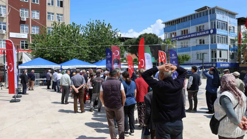Köşk'te dağıtılan binlerce Ata Tohumu kısa sürede tükendi