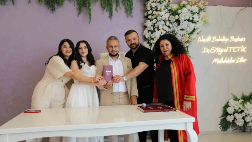 Nazilli'de nikah maratonu
