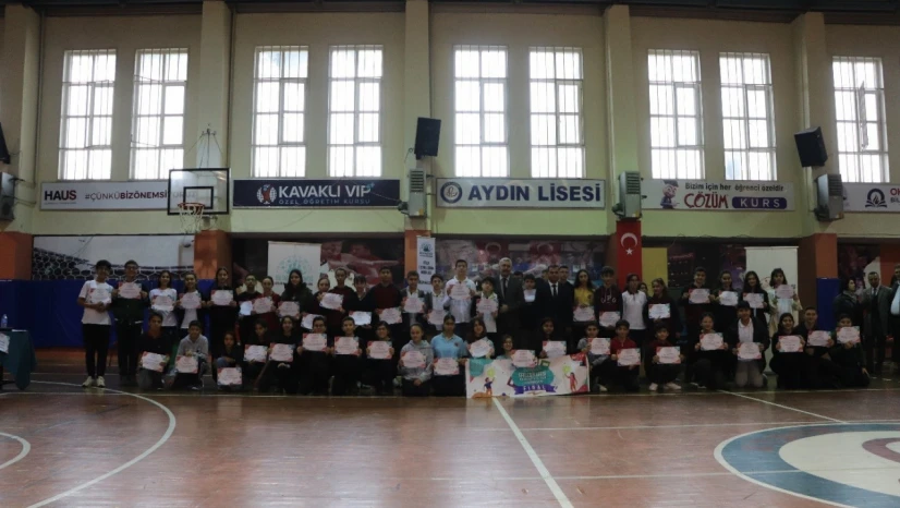 Öğrenciler bilgilerini konuşturdu