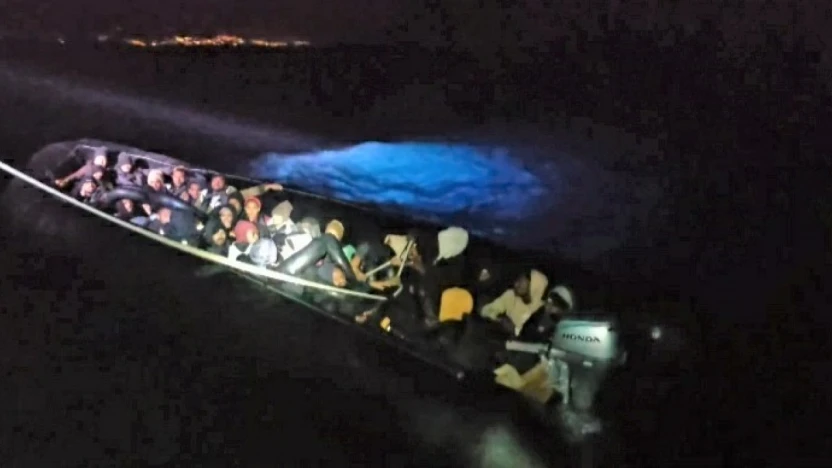 Aydın'da 40 düzensiz göçmen kurtarıldı