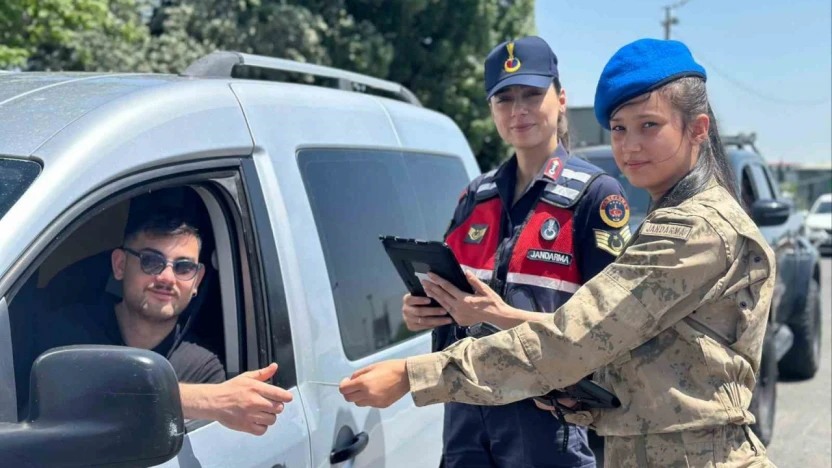 Aydın'da genç kızın jandarma olma hayali gerçeğe dönüştü