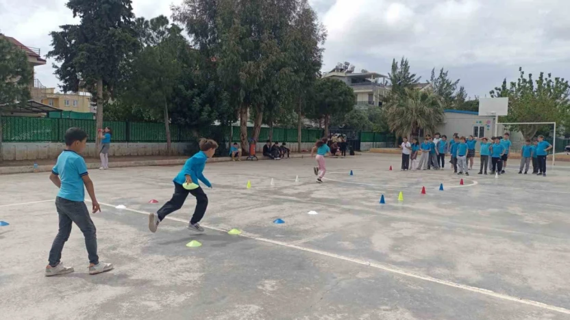 Aydın'da minikler, sporu yaşam tarzına çeviriyor