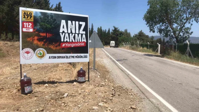 Aydın'da orman yangınlarına karşı yeni tedbir alındı