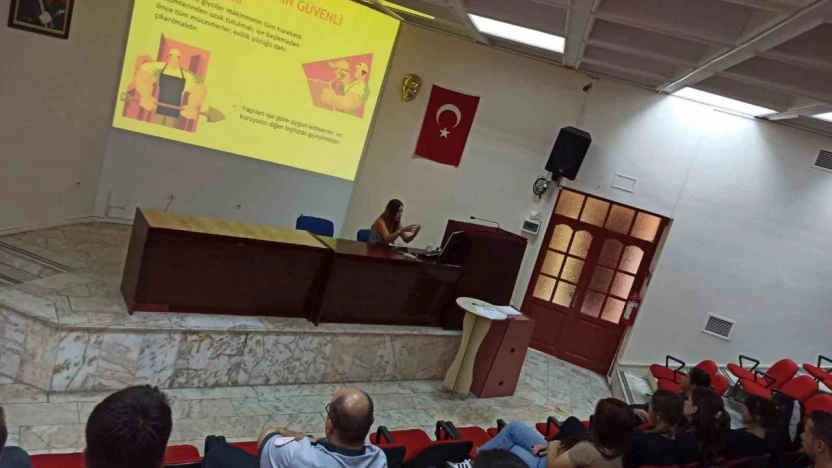 Aydın Devlet Hastanesi'nde yeni personele iş sağlığı ve güvenliği eğitimi