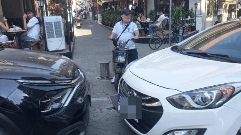 Aydın Efeler'de kaldırımlar, engelli ve yaya geçitleri sürekli işgal altında