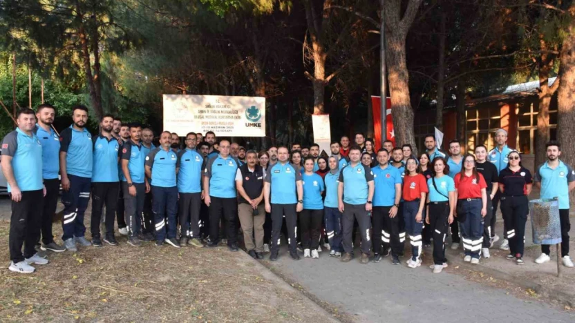 Aydın ev sahipliği yaptı, tatbikat gerçeğini aratmadı
