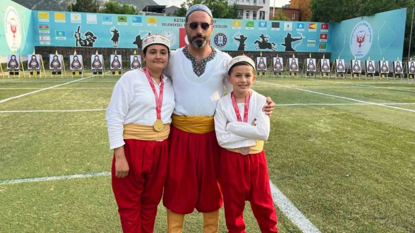 Aydınlı minik okçular Türkiye finallerinde gururlandırdı