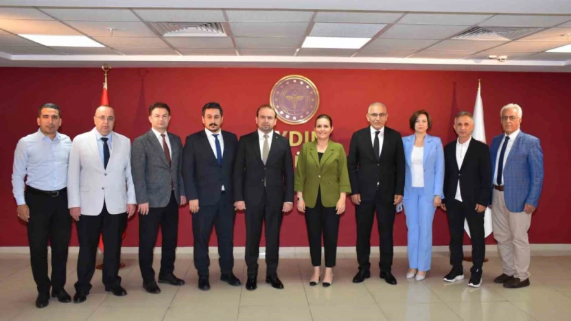 Bakanlık heyeti Aydın'daki sağlık yatırımlarını inceledi