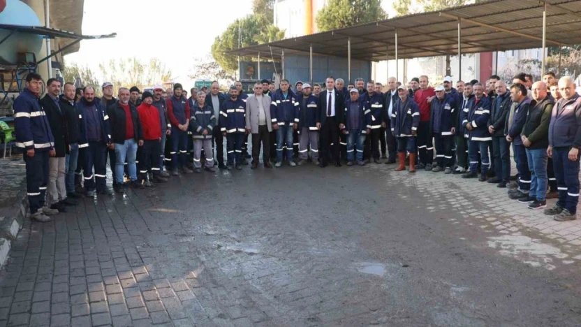 Başkan Arıcı: 'Emeğin ve alın teriyle geçinenlerin yanındayız'