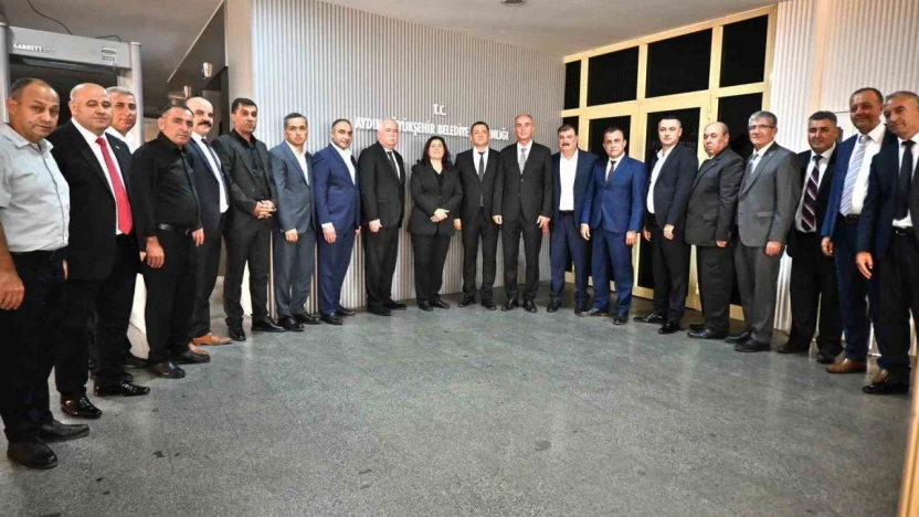 Başkan Çerçioğlu'na 'hayırlı olsun' ziyaretleri sürüyor