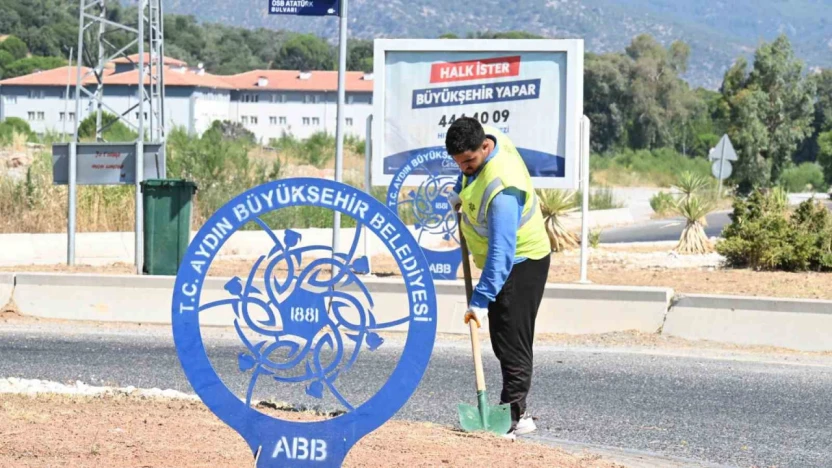 Büyükşehir ekiplerinden Germencik'te eşzamanlı çalışma