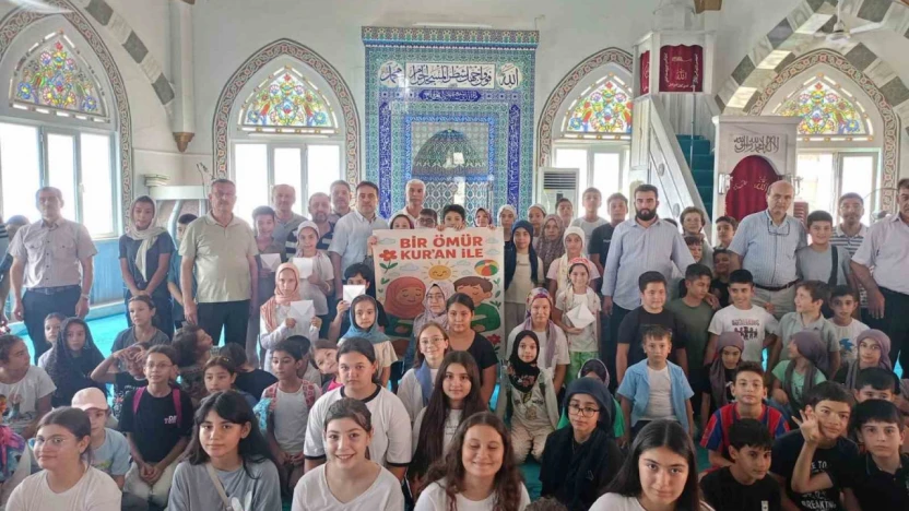 Çine'de Yaz Kur'an Kursları sona erdi