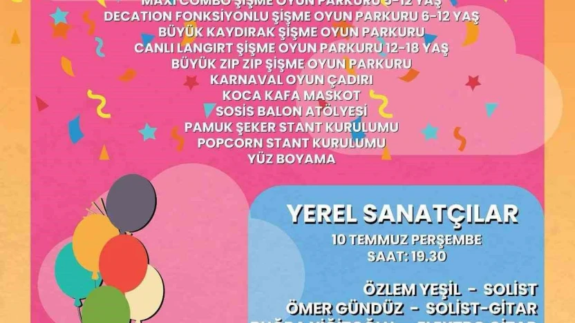 Didim'de çocuk şenliği başlıyor