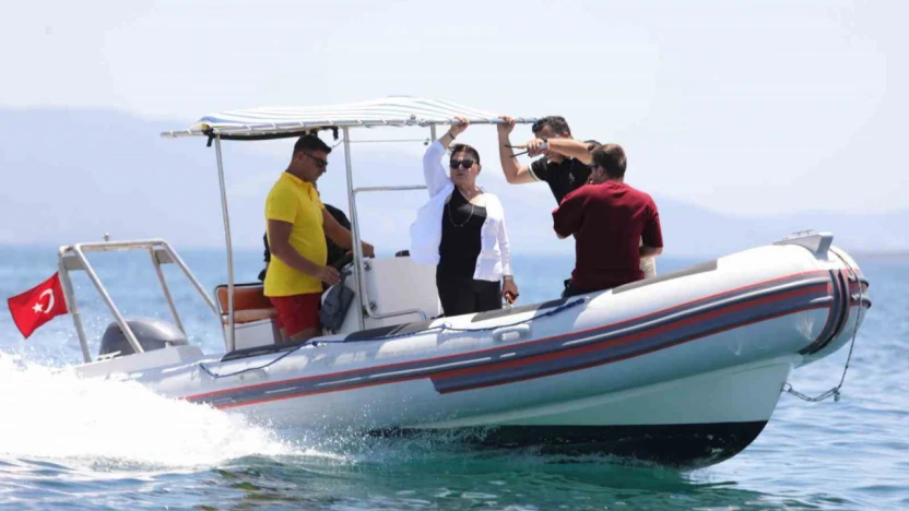 Didim'de gerçeğini aratmayan cankurtaran tatbikatı gerçekleştirildi