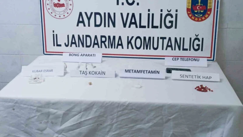 Didim'deki uyuşturucu operasyonunda 1 şüpheli tutuklandı