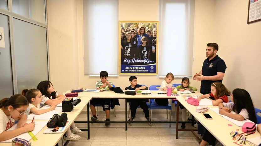 Geleceğin ressamları Aydın'da yetişiyor