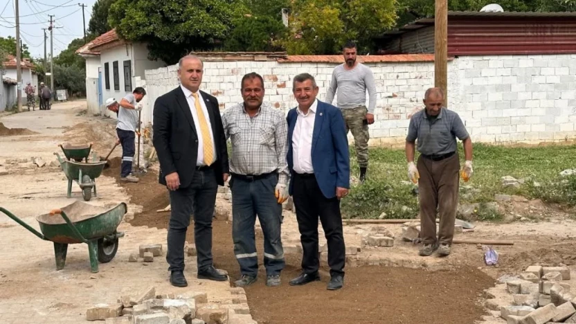 İncirliova Belediyesi'nden ücretsiz yol tamiratı desteği