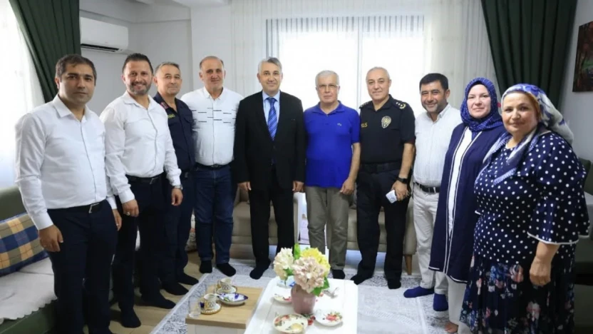 İncirliova protokolü gazi Çalışkan'ı unutmadı