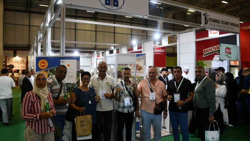 İstanbul'daki fuarda Aydın Ticaret Borsası standı yoğun ilgi gördü