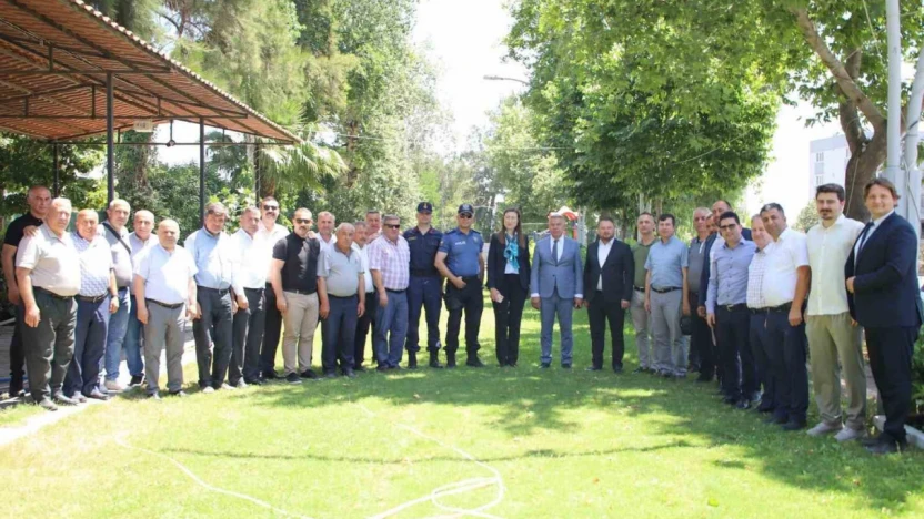 Kaymakam Polat için veda yemeği gerçekleştirildi
