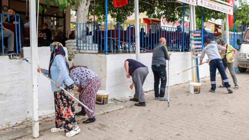 Kızılcaköy bembeyaz oldu