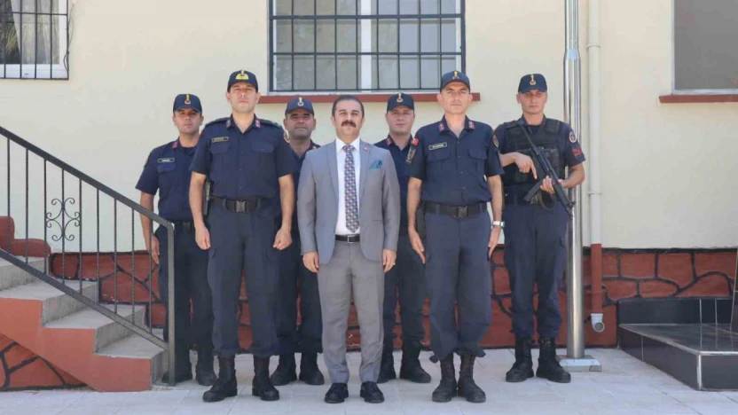 Koçarlı Kaymakamı Taşkın jandarma personeli ile bir araya geldi