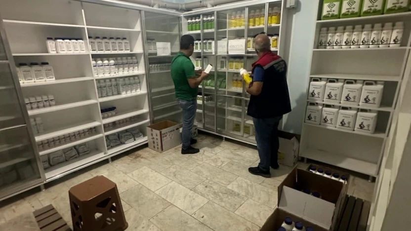 Köşk Tarım Müdürlüğü personelinden Karpuzlu'da denetim