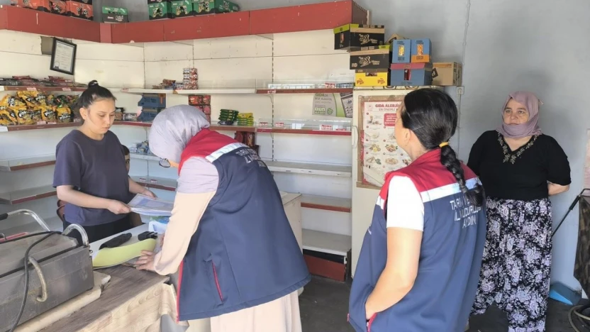 Köşk'te okul kantinleri denetlendi