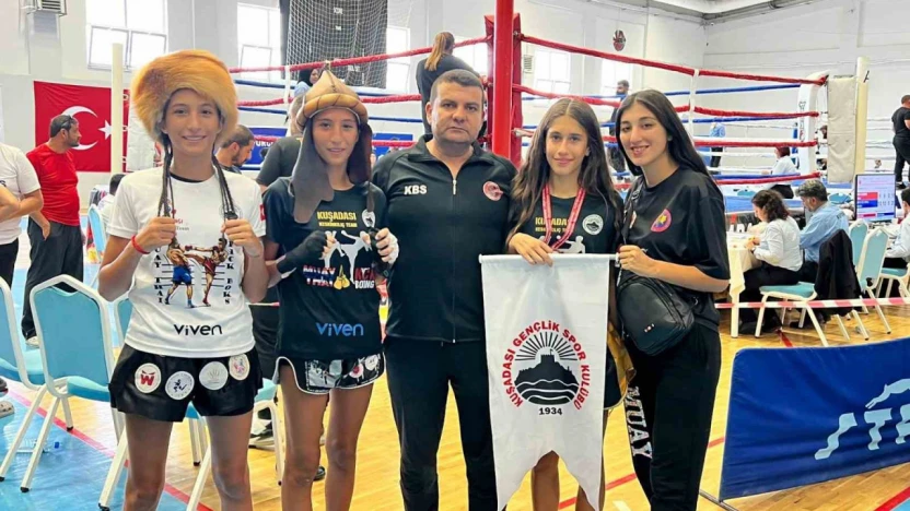 Kuşadasısporlu Eda Yıldırım Türkiye Şampiyonu oldu