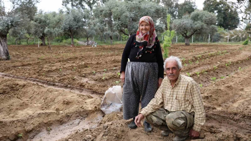 Mutluluğu toprakta buldular
