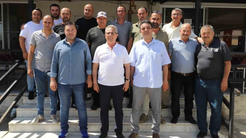 Nazilli Belediye Başkanı Tetik şoförlerle buluştu