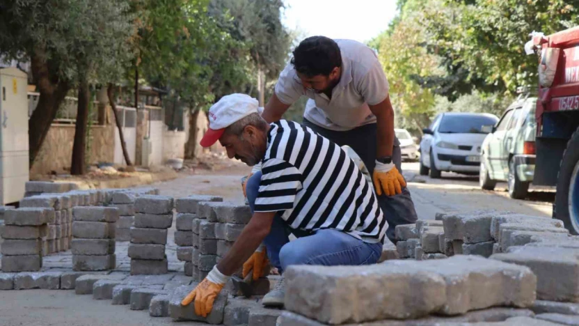 Nazilli Belediyesi altyapı sonrası deforme olan yolları yeniliyor
