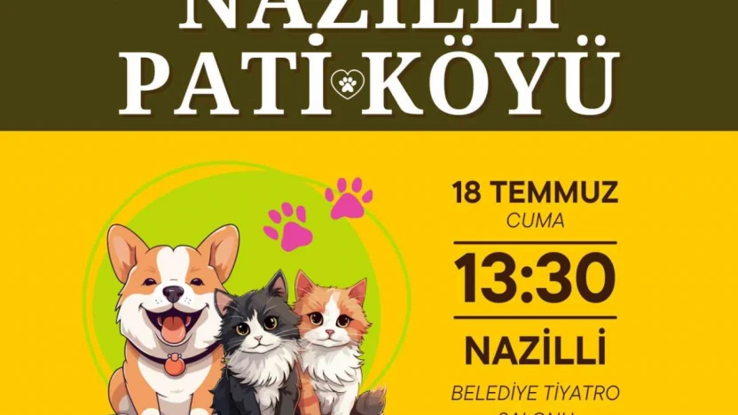 Nazilli Belediyesi barınak projesini tanıtacak