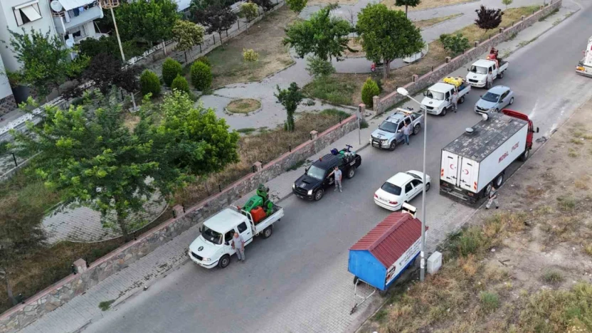 Nazilli Belediyesi'nden haşere ile etkin mücadele