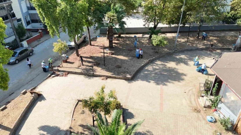 Nazilli Belediyesi'nden Sümer Mahallesi'nde bakım ve temizlik çalışması